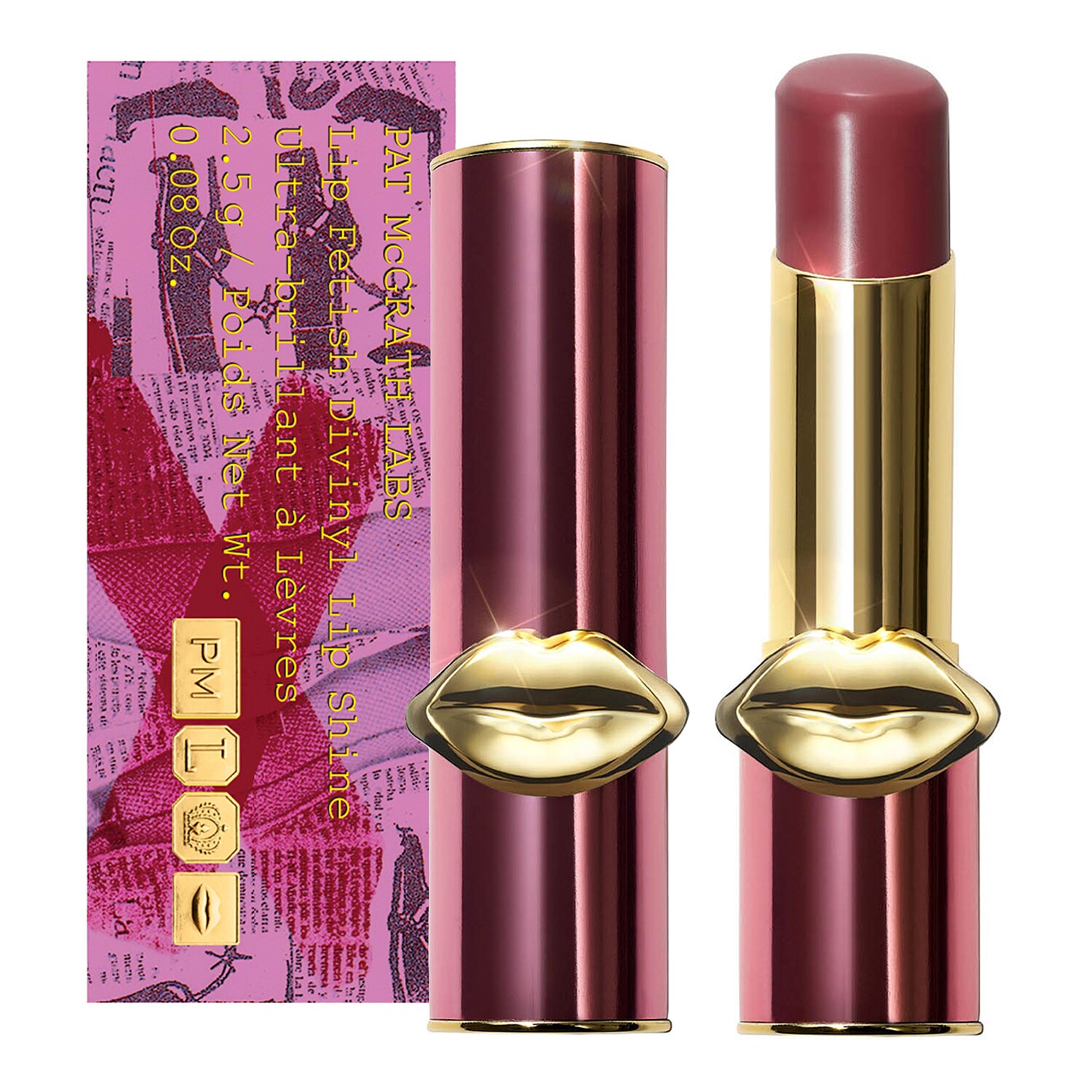Pat Mcgrath Labs - Lip Fetish Divinyl Lip Shine - Balsam Do Ust - Lip Fetish Divinyl Shine Temptress - Dla Kobiet